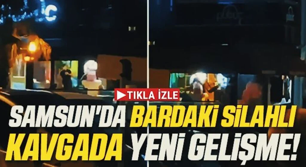 Samsun'da barda silahlı kavgada 5 kişi yaralandı