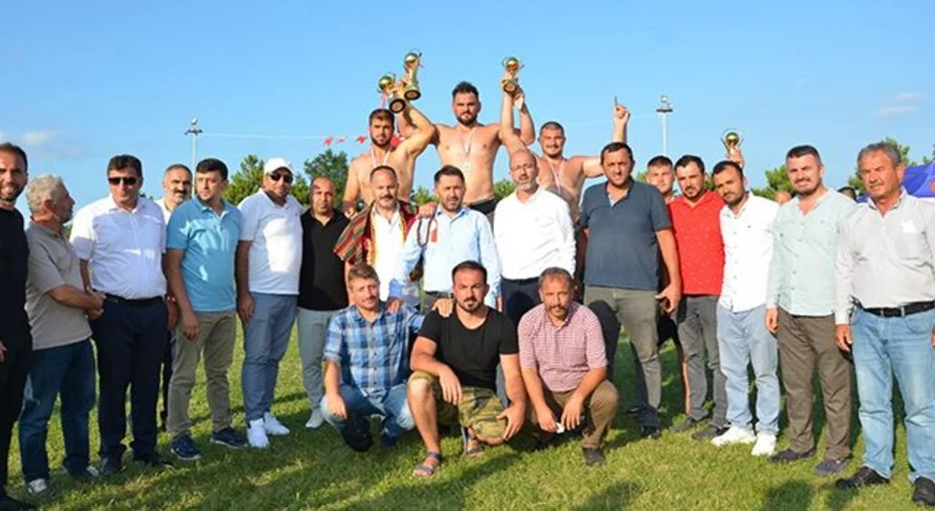 Samsun’da başpehlivan Recep Taslak