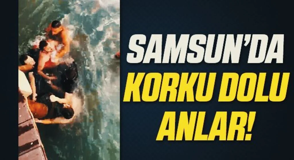 Samsun'da boğulma tehlikesi geçiren şahsı itfaiye kurtardı