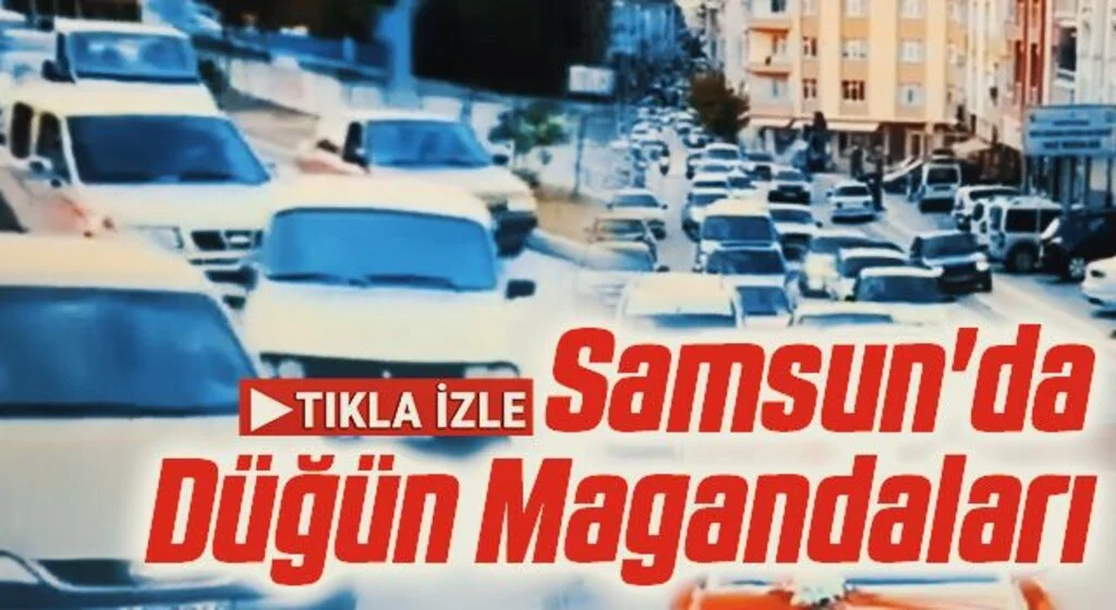 Samsun'da Düğün Magandaları