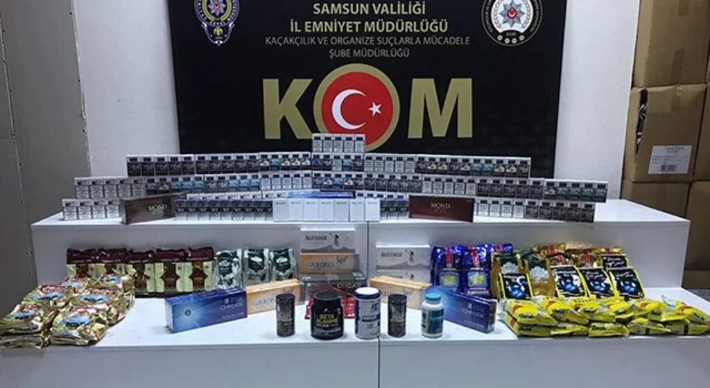Samsun'da kaçakçılık yaptığı iddia edilen kişi yakalandı