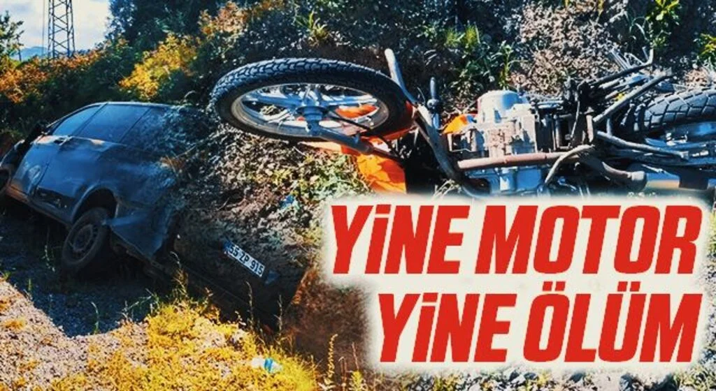 Samsun'da motosiklet ile hafif ticari araç çarpıştı: 1 ölü, 2 yaralı