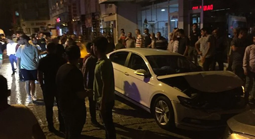 Samsun'da otomobilin çarptığı kişi yaralandı