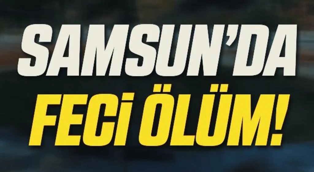 Samsun'da sulama havuzuna düşen genç hayatını kaybetti