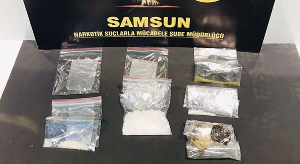 Samsun'da uyuşturucu ticaretinden 3 kişi gözaltında