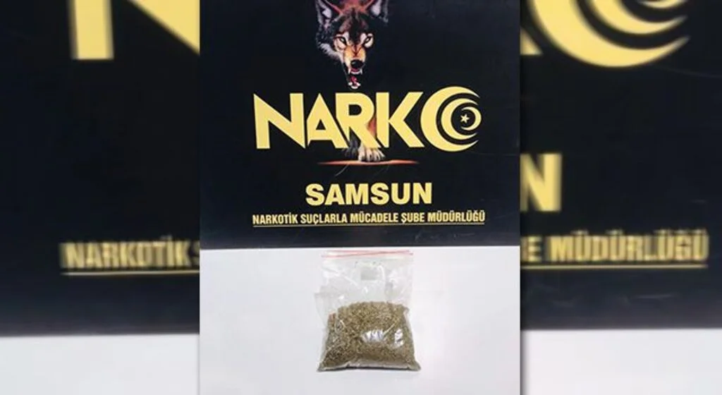 Samsun'da uyuşturucu ticaretine 2 gözaltı