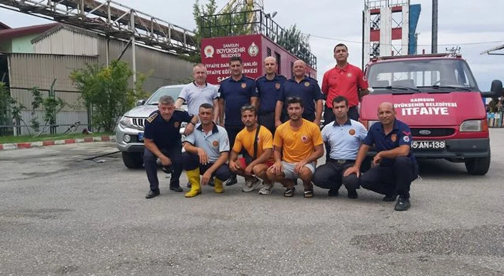 Samsun’dan Sinop’a destek