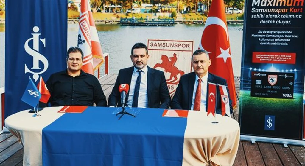 Samsunspor'dan İş Bankası İle Yeni İşbirliği
