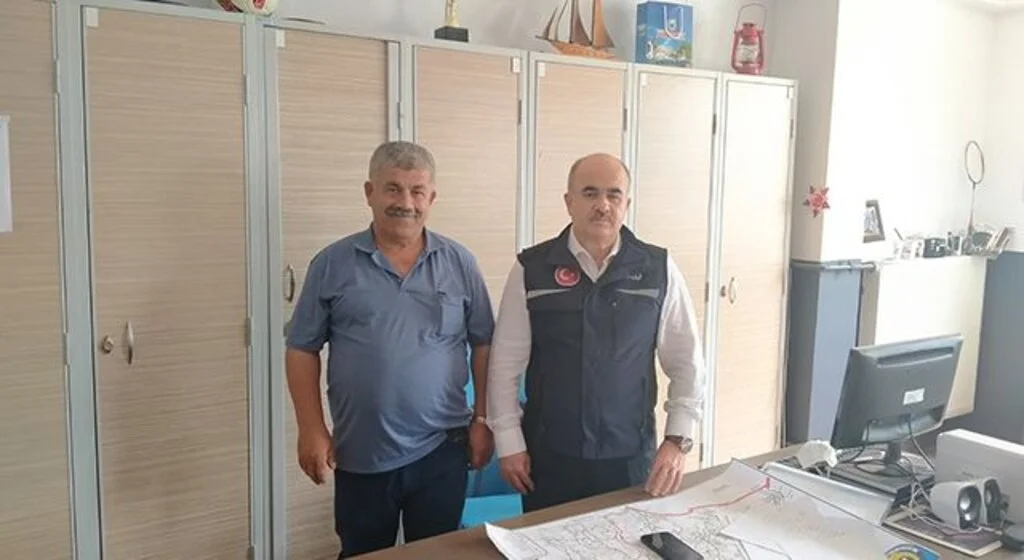 Şehit Babası, Vali Dağlı’yı Ayancık'ta ziyaret etti