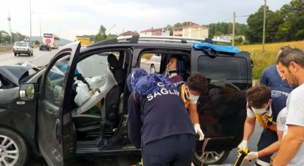 Son dakika haber! Samsun'da trafik kazası: 4 yaralı
