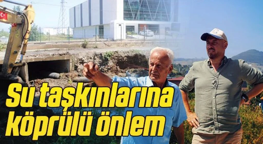 Su taşkınlarına köprülü önlem