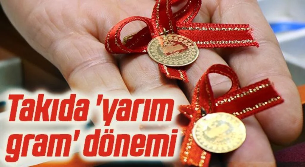 Takıda 'yarım gram' dönemi
