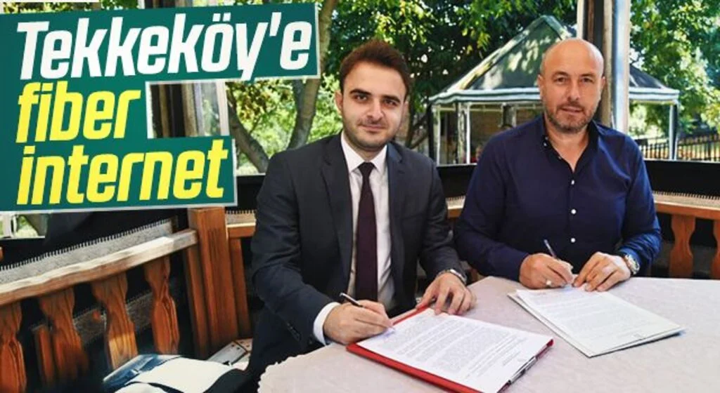 Tekkeköy'e fiber internet