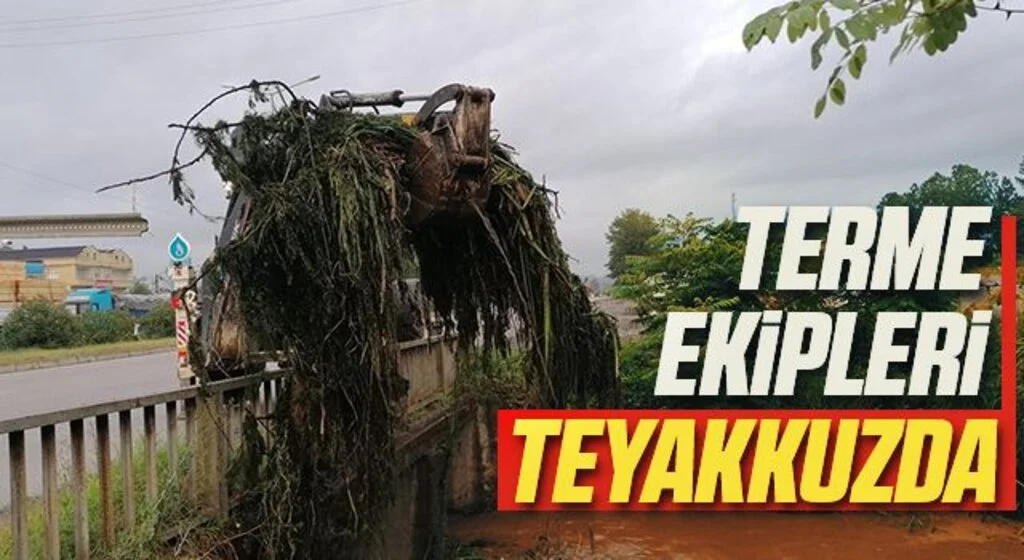 Terme ekipleri teyakkuzda