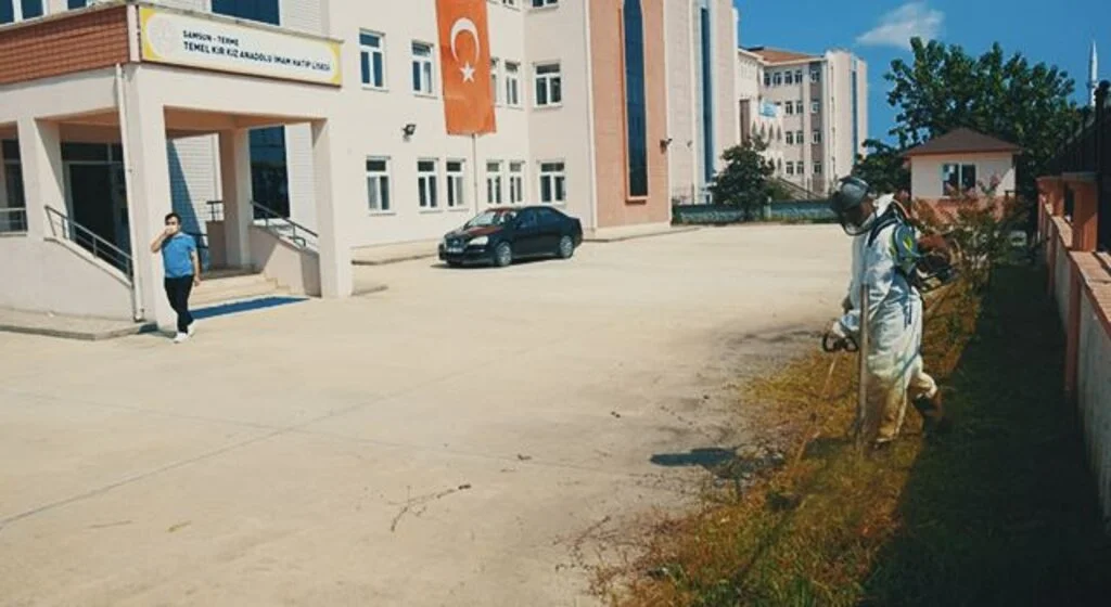 Terme'de yüz yüze eğitim hazırlığı