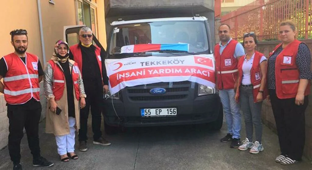 Türk Kızılayı'ndan Ayancık'a destek