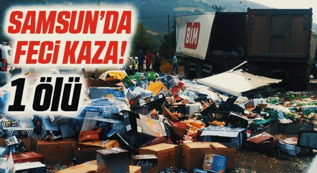 Yerinden çıkan tırın dorsesi kamyonla çarpıştı: 1 ölü
