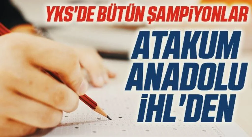 YKS'de bütün şampiyonlar Atakum Anadolu İHL'den