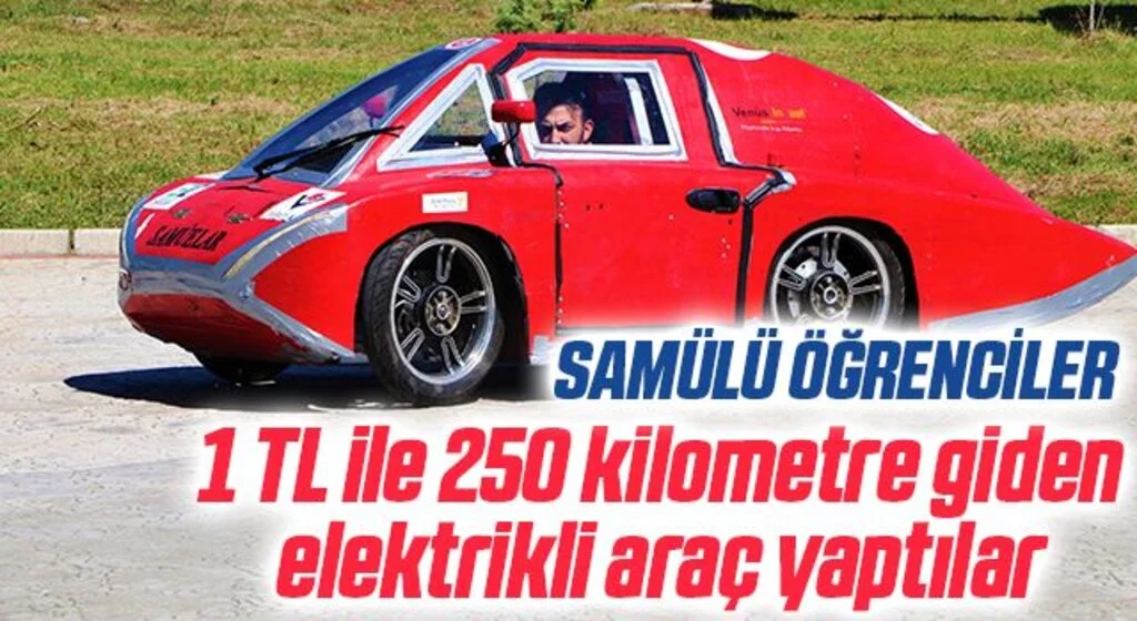 1 TL ile 250 kilometre giden elektrikli araç yaptılar, TEKNOFEST’te 2 ödül birden aldılar