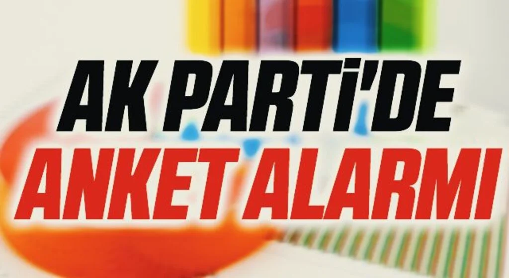 AK Parti'de Anket Alarmı
