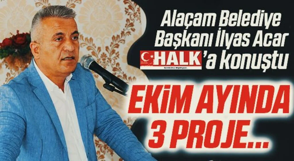 Alaçam'da Ekim ayında 3 proje ihaleye çıkacak