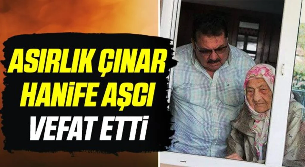 Asırlık çınar Hanife Aşcı vefat etti