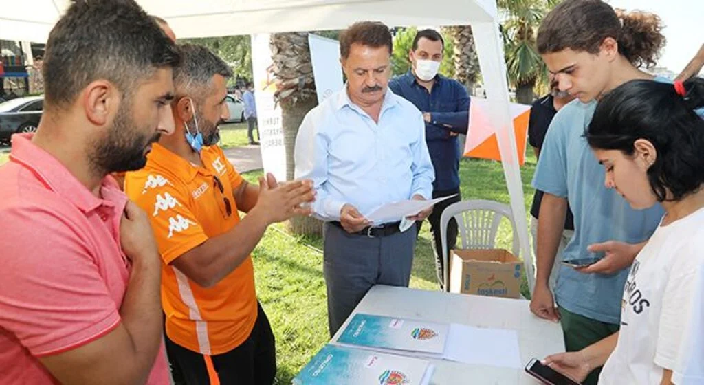 Atakum Sahilinde Oryantiring Heyecanı