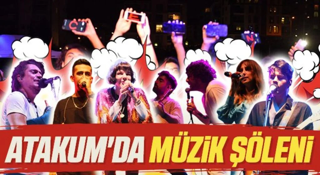 Atakum'da müzik şöleni