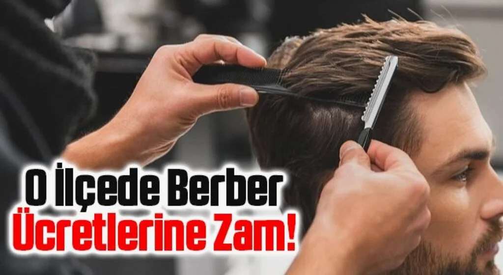 Bafra'da berber ücretlerine zam