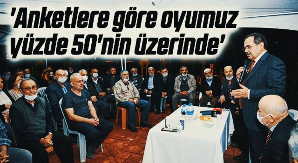 Başkan Demir: Anketlere göre oyumuz yüzde 50'nin üzerinde