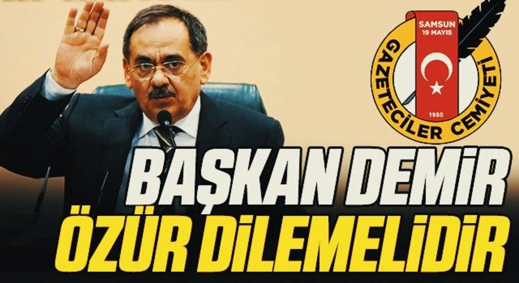 "Başkan Demir özür dilemelidir"