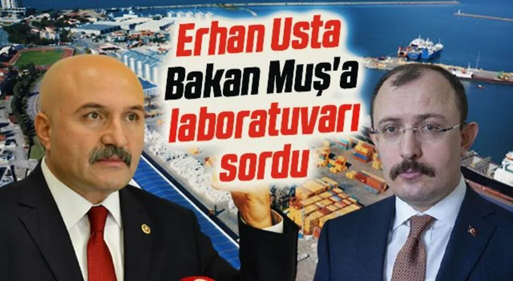 Erhan Usta Bakan Muş'a laboratuvarı sordu 