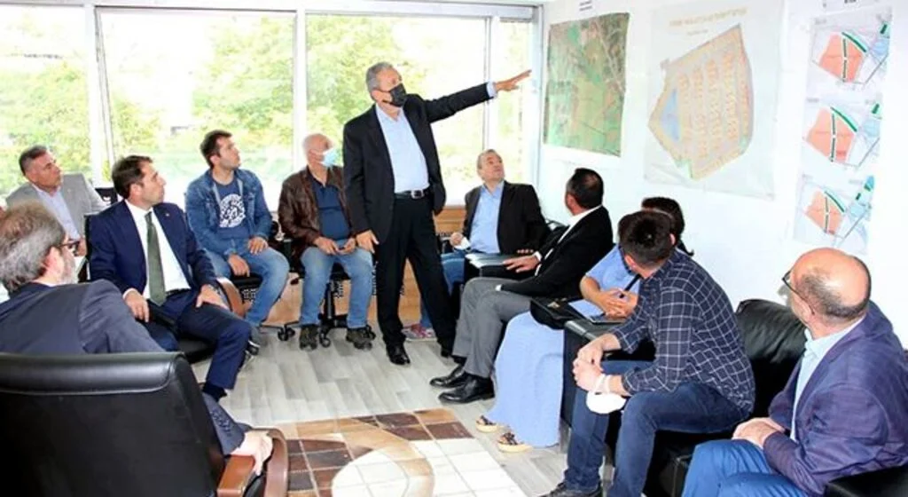 Gelecek Partisi'nden Terme TSO'ya ziyaret
