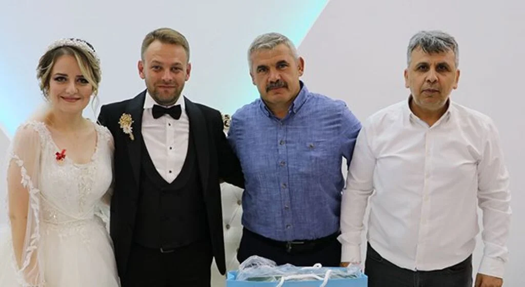 Genç itfaiyeci dünya evine girdi