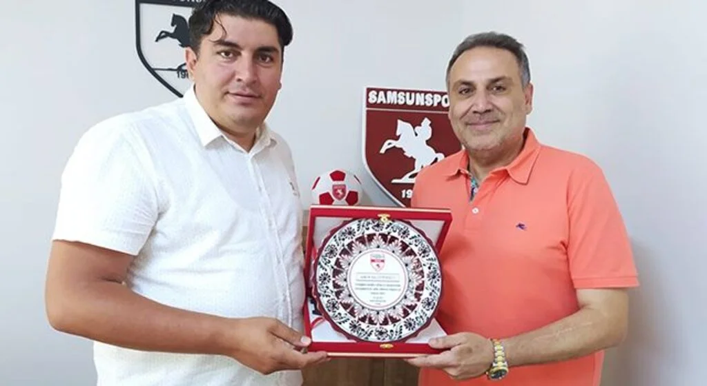 Güvenoğlu'dan İstanbul Samsunsporlular Derneği'ne ziyaret