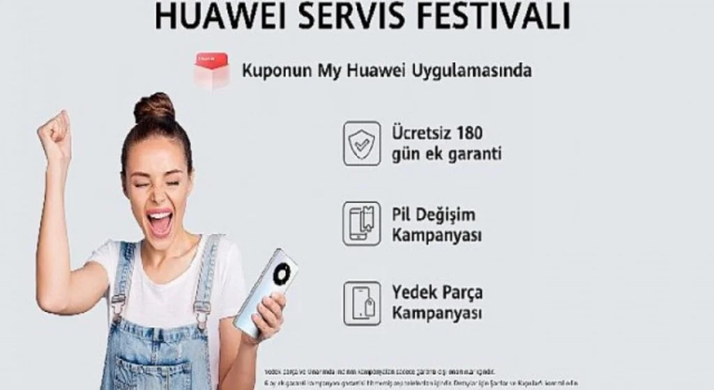 HUAWEI Servis Festivali kampanyası başlıyor