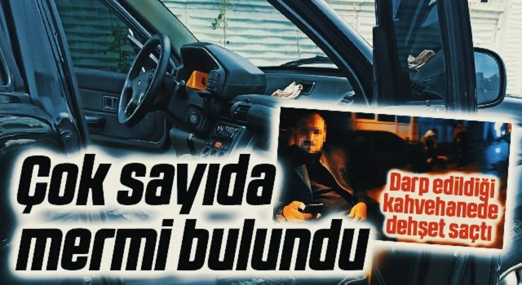 Kahvehane baskınını gerçekleştiren şahsın aracında çok sayıda mermi bulundu