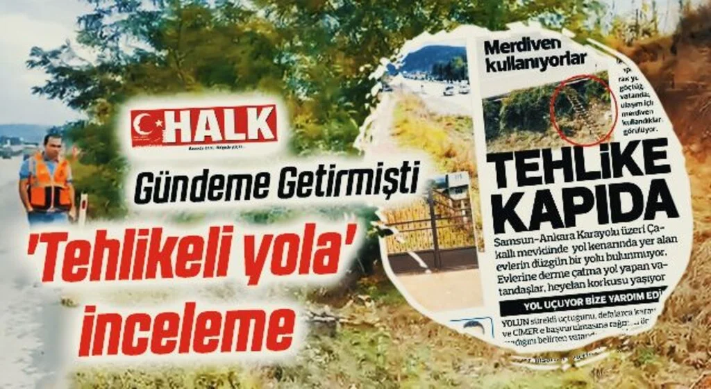 Karayolları'ndan 'tehlikeli yola' inceleme