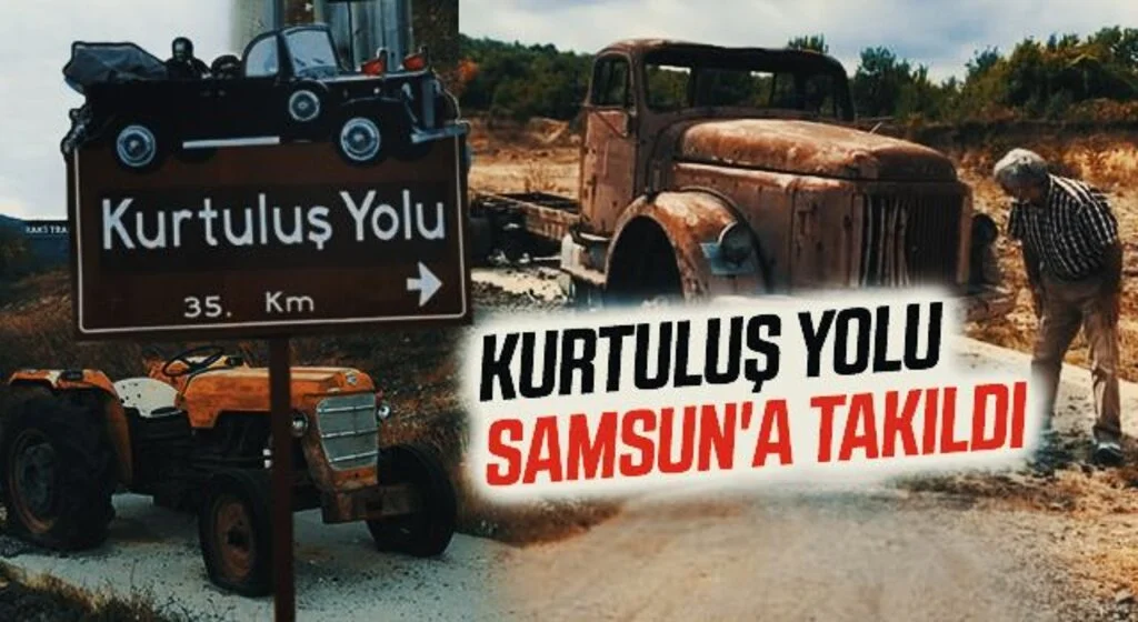 Kurtuluş Yolu Samsun'a Takıldı