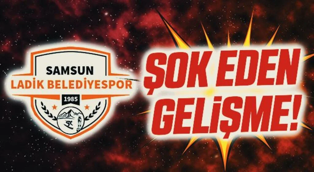 Ladik Belediyespor'da Şok Eden Gelişme!