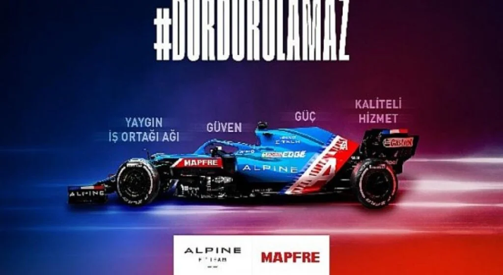 MAPFRE’nin sponsoru olduğu Alpine F1 Takımı İstanbul’da heyecanlı bir macera için sabırsızlanıyor