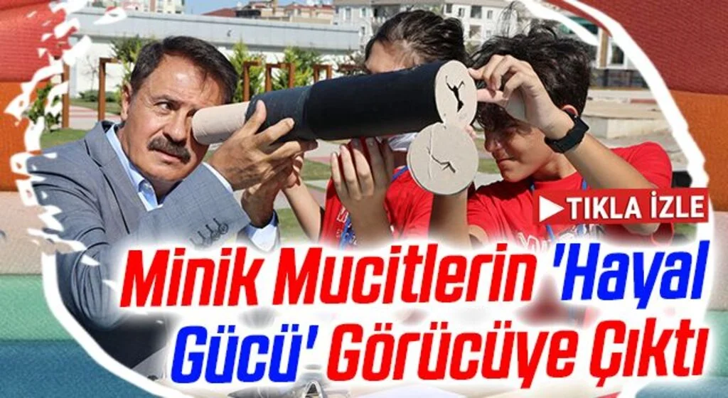 Minik Mucitlerin 'Hayal Gücü' Görücüye Çıktı