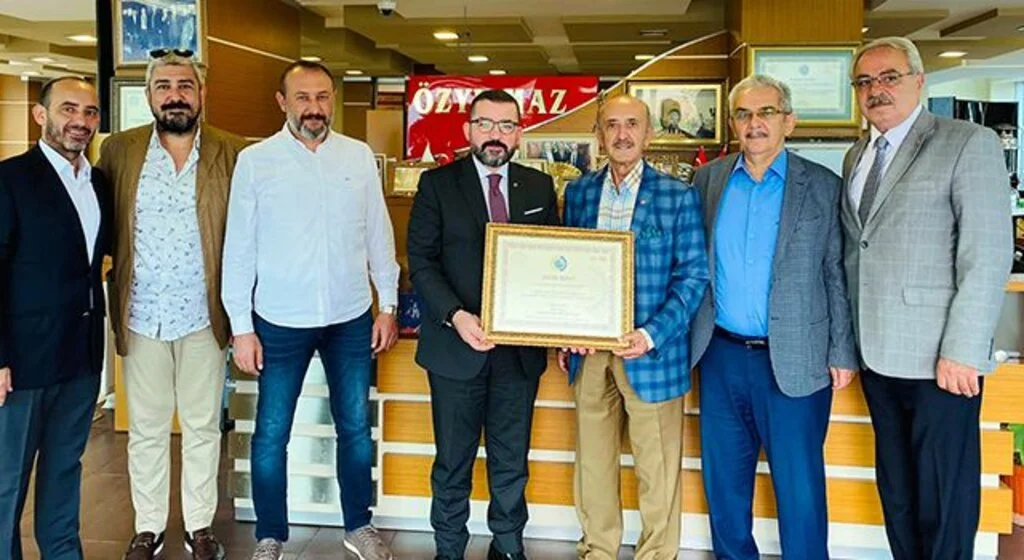 Özyılmaz Fındık'a takdir beratı