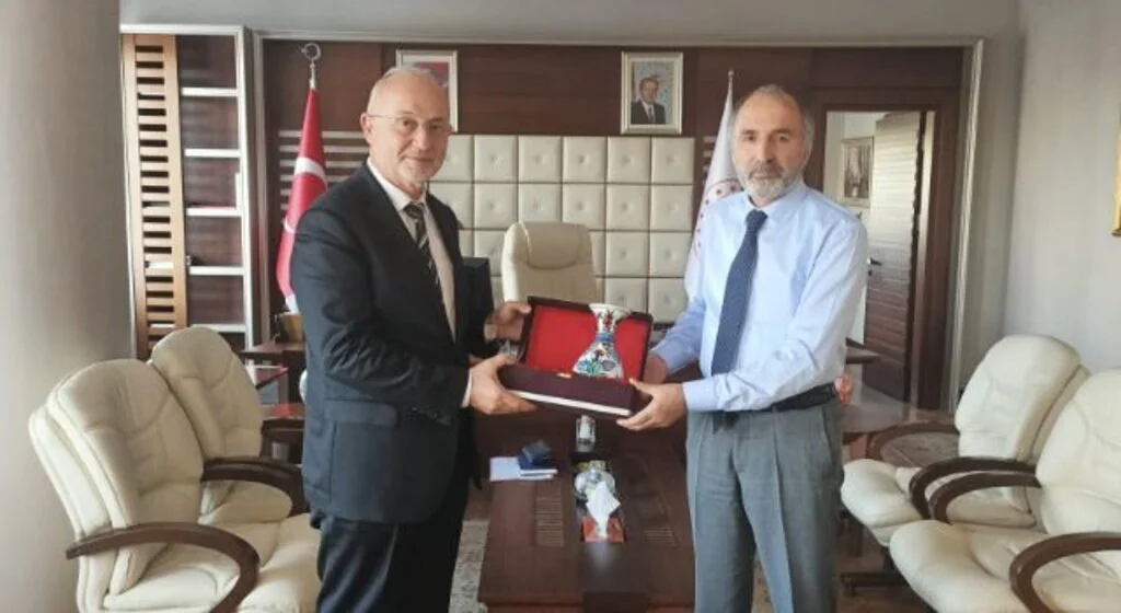 Rektör Ünal, Hazine ve Maliye Bakan Yardımcısı Dr. Cengiz Yavilioğlu’na Konuk Oldu