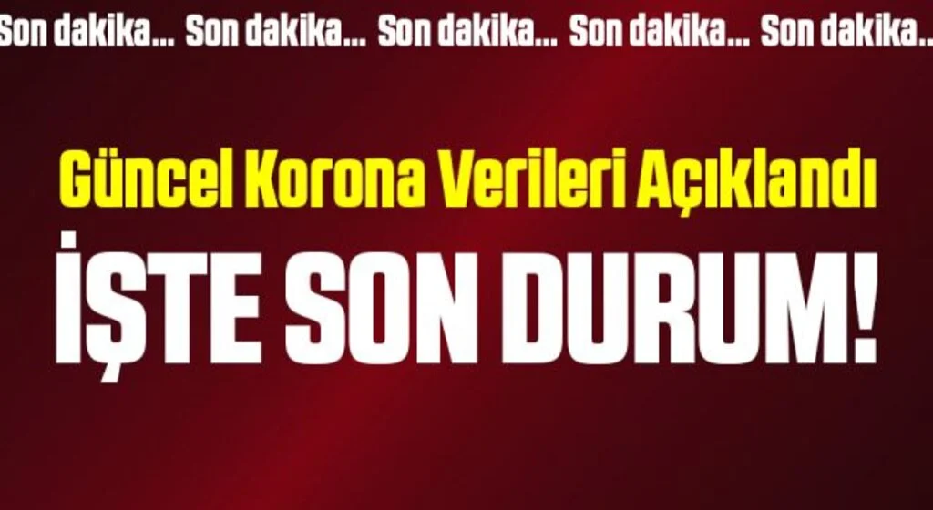 Sağlık Bakanı Fahrettin Koca, 4 Eylül 2021 corona verilerini açıkladı! İşte bugünkü vaka ve vefat sayısı