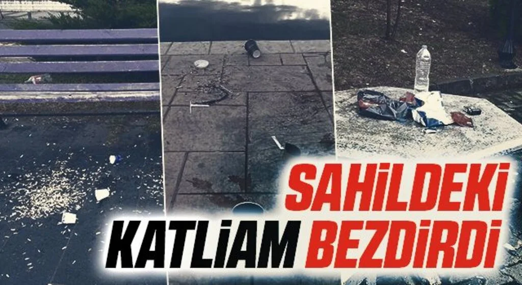 Sahildeki katliam bezdirdi