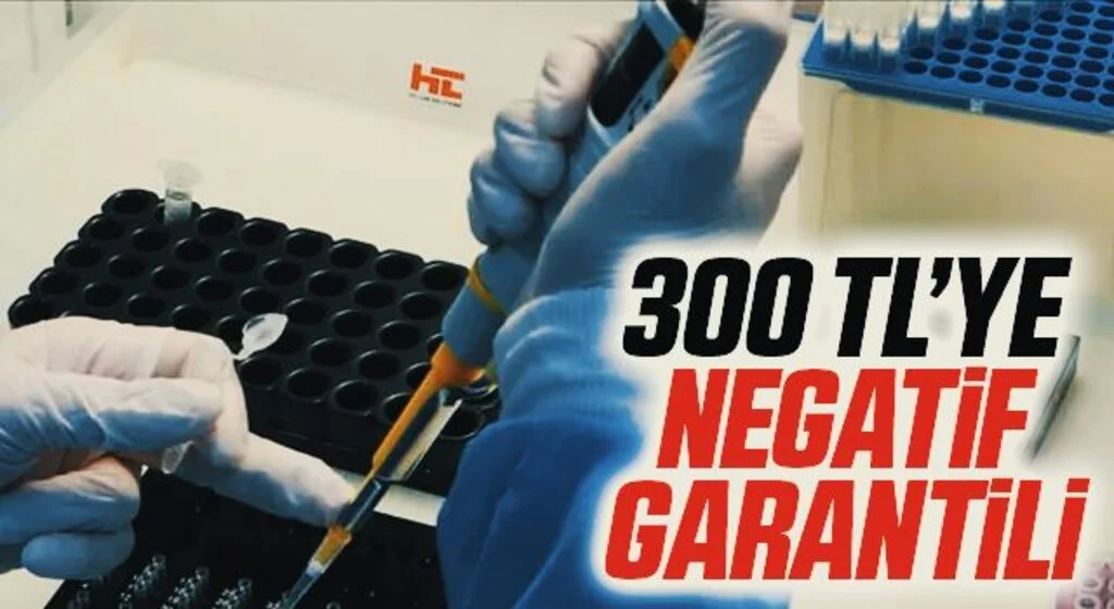 Sahte PCR testi skandalı: 300 TL'ye negatif garantili