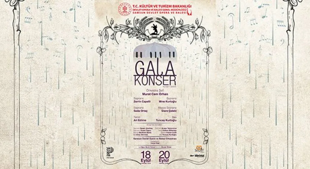 SAMDOB'dan gala konseri
