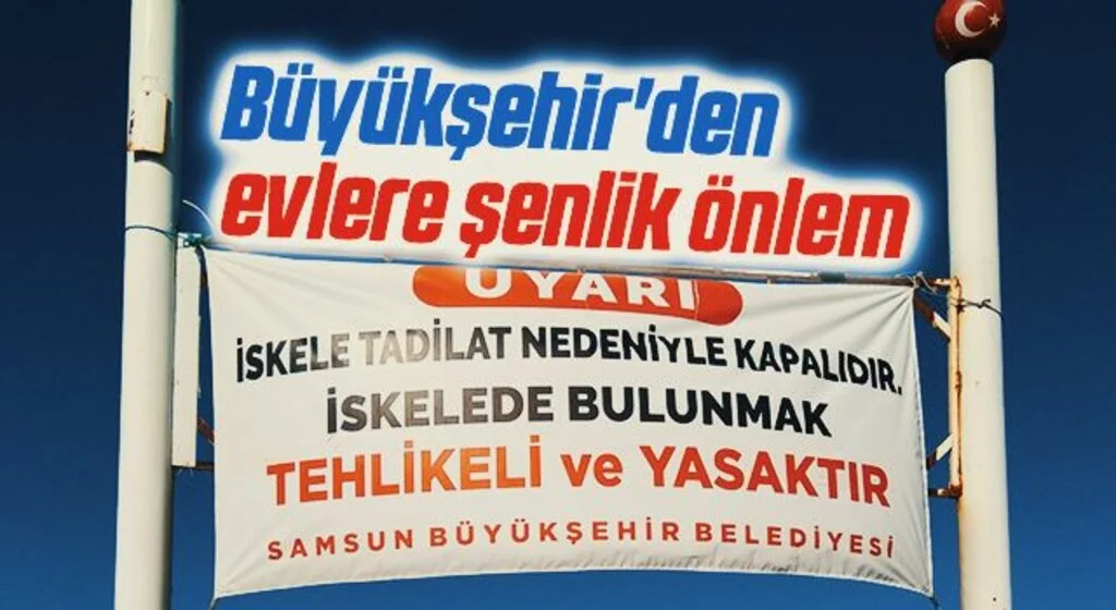 Samsun Büyükşehir'den evlere şenlik önlem