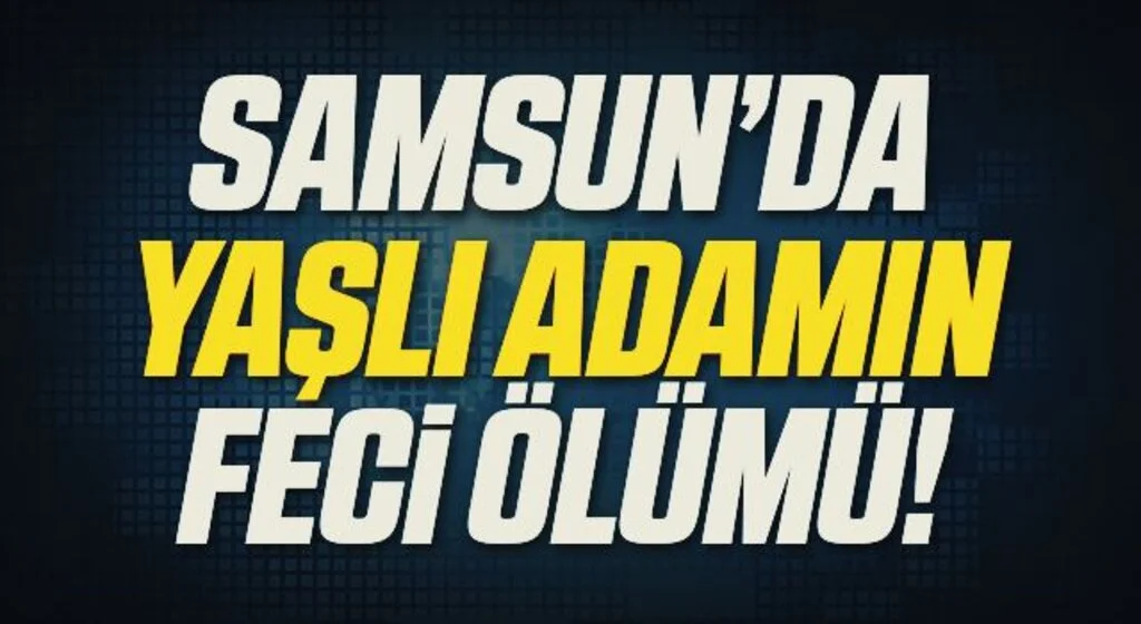 Samsun Çarşamba'da İncir ağacından düşen şahıs hayatını kaybetti